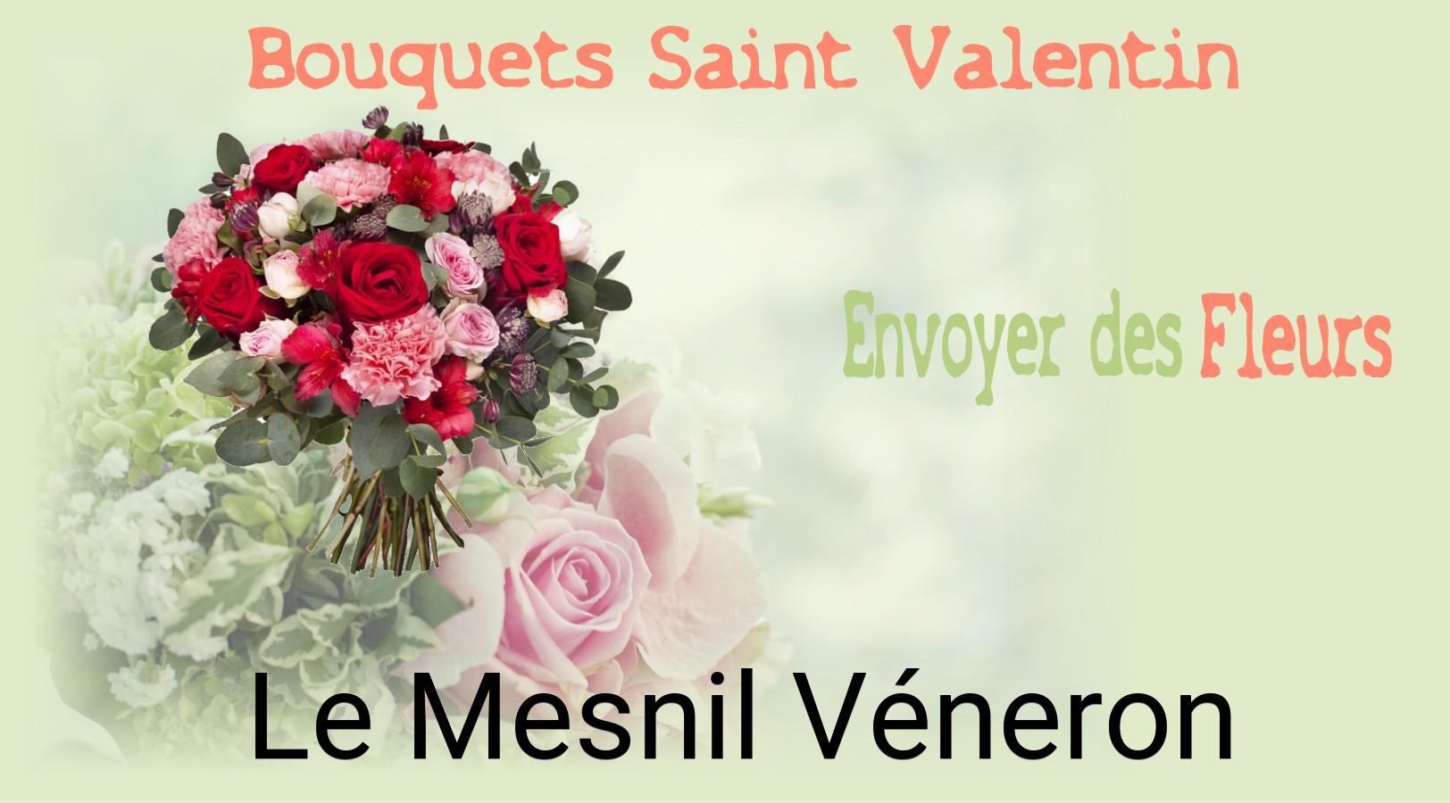 Roses de Saint-Valentin livrées à Le Mesnil-Véneron